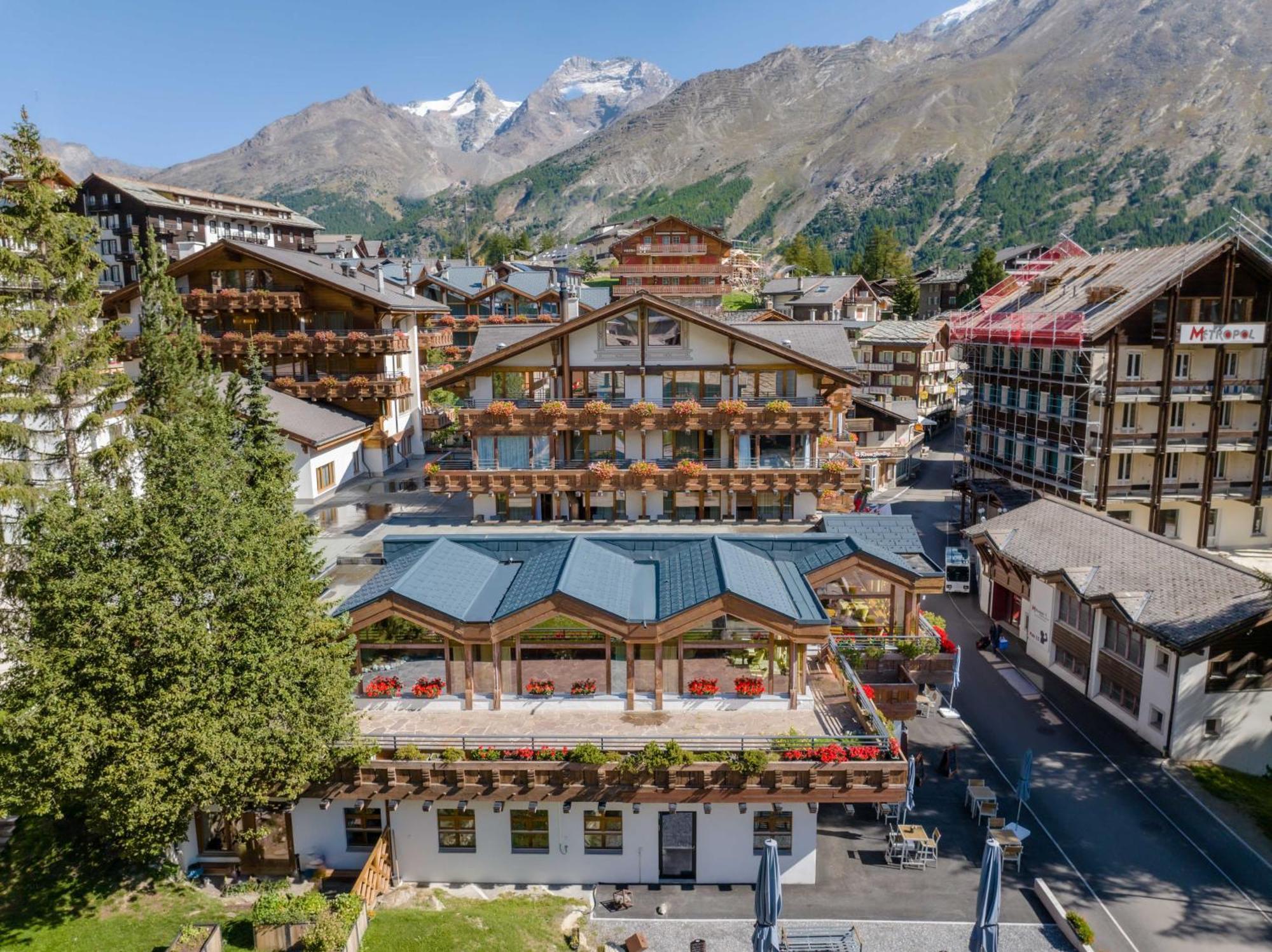 Walliserhof Grand-Hotel & Spa Relais & Chateaux Saas-Fee Exterior foto
